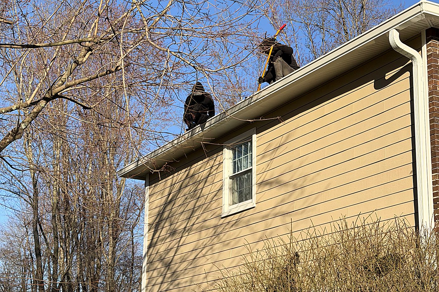 Drip edge and rake — Clean edge detail along the gable.